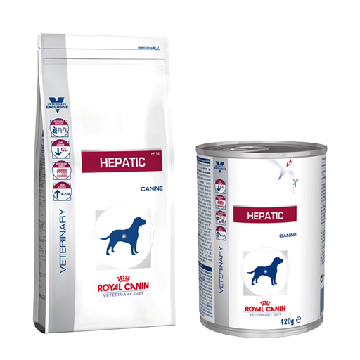 Royal Canin Hepatic Dog Dry Wet